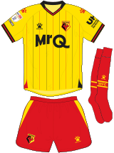 Watford FC Maillot Domicile