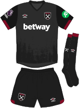 West Ham United Maillot Extérieur