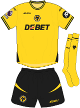 Wolverhampton Wanderers Maillot Domicile