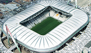 Allianz Stadium vu du ciel