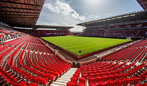 Bet365 Stadium vu des tribunes