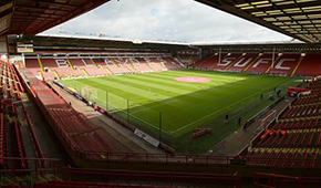 Bramall Lane Stadium vu des tribunes