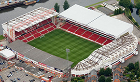 City Ground vu du ciel