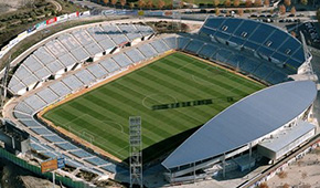 Coliseum Alfonso Perez vu du ciel