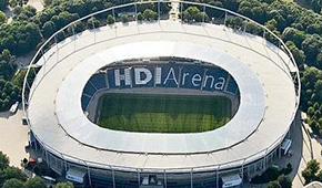 Heinz-von-Heiden Arena vu du ciel