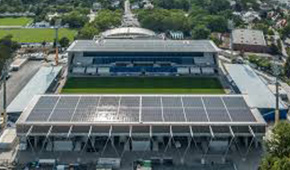 Merck stadion am Böllenfalltor vu du ciel