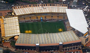 Molineux Stadium vu du ciel