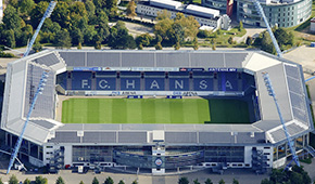 Ostseestadion vu du ciel