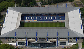 Schauinsland-Reisen Arena vu du ciel