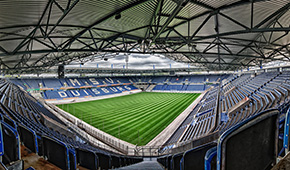 Schauinsland-Reisen Arena vu des tribunes