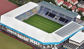 Schüco Arena vu du ciel