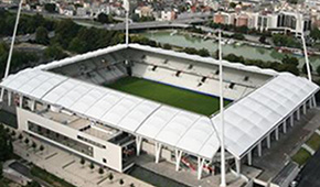 Stade Auguste Delaune vu du ciel