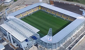 Stade Benito Stirpe vu du ciel