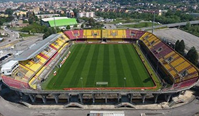 Stade Ciro Vigorito vu du ciel