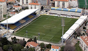 Stade de Bon Rencontre vu du ciel