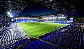 Stade de Goodison Park vu des tribunes