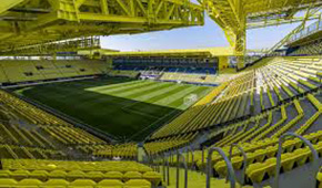 Stade de la Céramique vu des tribunes