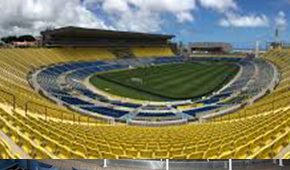 Stade de la Grande Canarie vu des tribunes