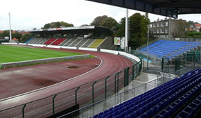 Stade de la Libération vu des tribunes