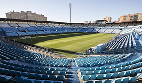 Stade de La Romareda vu des tribunes