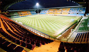 Stade de l'Aube vu des tribunes