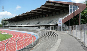 Stade de l'Ill vu des tribunes