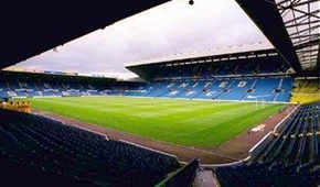 Stade d'Elland Road vu des tribunes