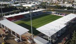 Stade des Antonins vu du ciel