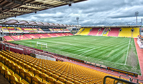 Stade de Vicarage Road vu des tribunes