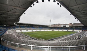 Stade El Sardinero vu des tribunes