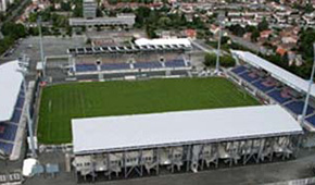 Stade Gaston Petit vu du ciel