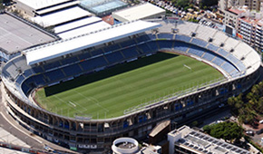 Stade Heliodoro Rodriguez Lopez vu du ciel