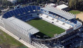 Stade La Rosaleda vu du ciel