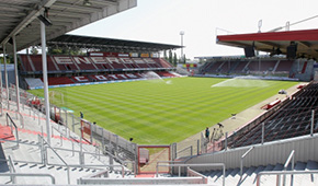 Stade LEAG Energie vu des tribunes