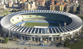 Stade Marc Antonio Bentegodi vu du ciel