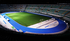 Stade Marc Antonio Bentegodi vu des tribunes