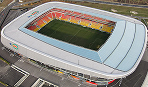 Stade Marie Marvingt vu du ciel