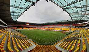 Stade Marie Marvingt vu des tribunes