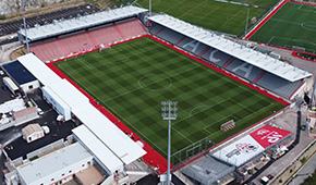 Stade Michel Moretti vu du ciel