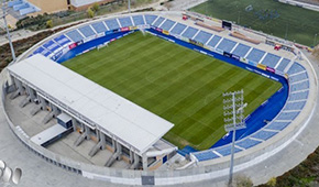 Stade Municipal de Butarque vu du ciel