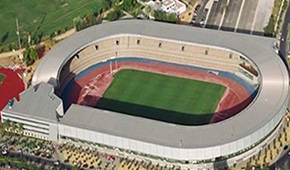 Stade Municipal de Chapin vu du ciel