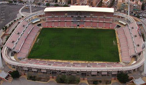 Stade Nuevo Los Cármenes vu du ciel