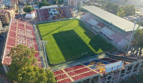 Stade Oreste Granillo vu du ciel