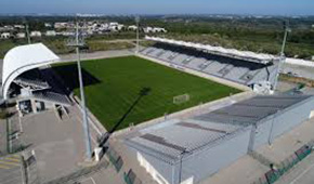 Stade Parsemain vu du ciel