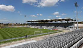 Stade Parsemain vu des tribunes