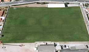 Stade Perruc vu du ciel