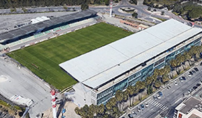 Stade Pierre de Coubertin vu du ciel