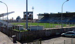 Stade Pierre Pibarot vu des tribunes