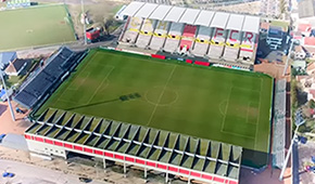 Stade Robert Diochon vu du ciel