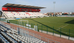 Stade Robert Diochon vu des tribunes